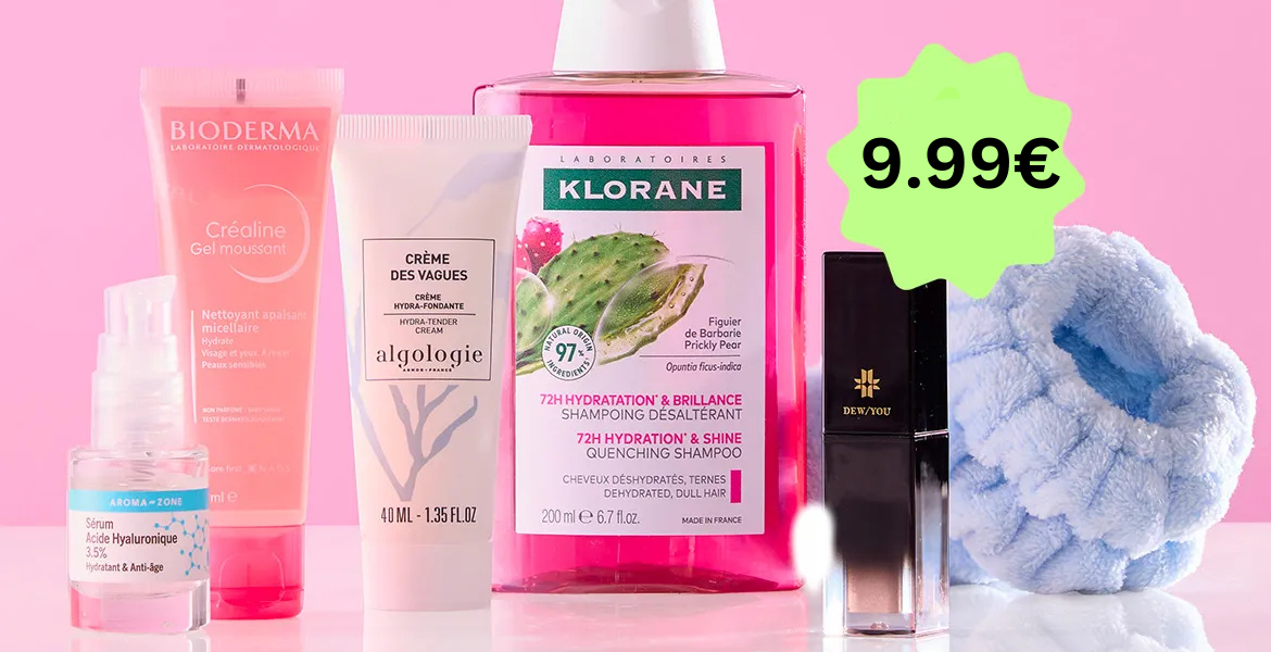 VOTRE BOX À 9,99€ SEULEMENT !